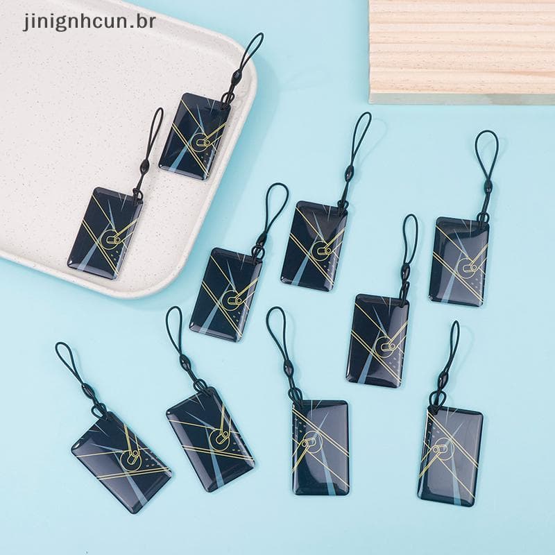 jinignhcun Cartões Inteligentes Cartão Em Branco 13.56mhz Adicional IC Kard Com Padrão ISO Criptografado Para Chave Do H