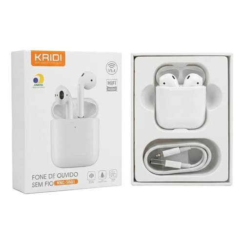 Fone De Ouvido Bluetooth Kaidi Knc-5601 Tws Sem Fio