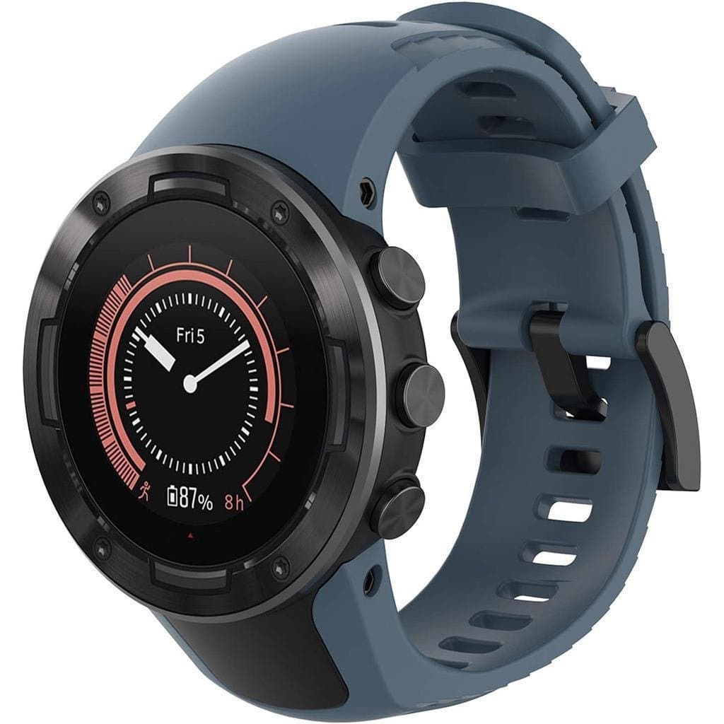 Pulseira Compatível com SUUNTO 5 da Hengkang, Acessório de Substituição em Silicone Estilo Esportivo