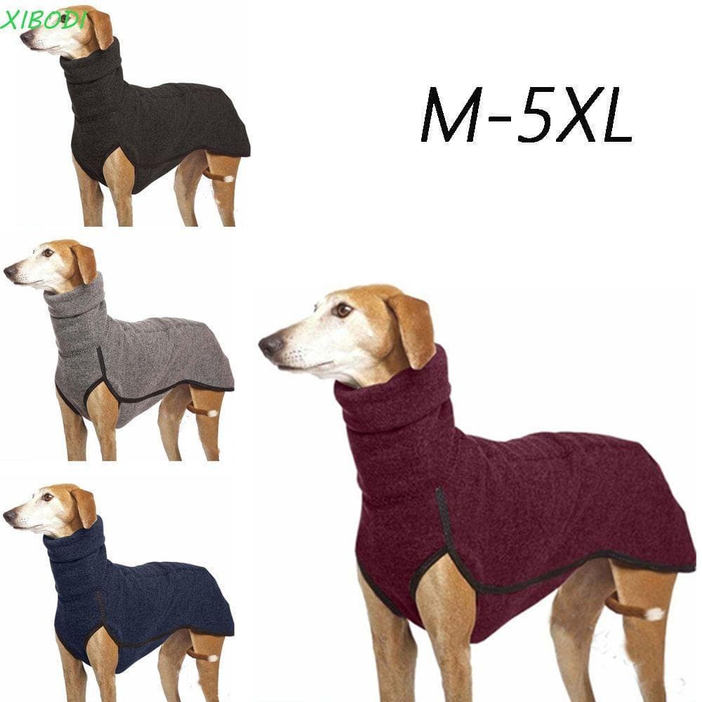 XIBODI Casaco Com Capuz Para Animais De Estimação Vestuário De Inverno Trajes De Galgo Moda Pitbull Jaqueta