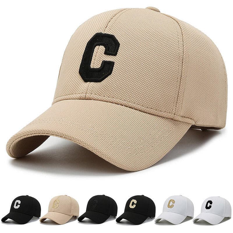 Chapéu De Ícones Bordados Casual Masculino Feminino Boné De Beisebol Esportivo