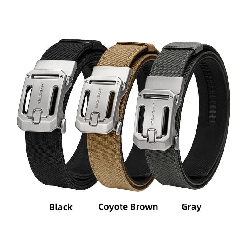 Cinto Tático IDOGEAR 1.5” EDC & CCW para Homens, Cinto Reforçado em Nylon 1000D com Liberação Rápida Ajustável 3447