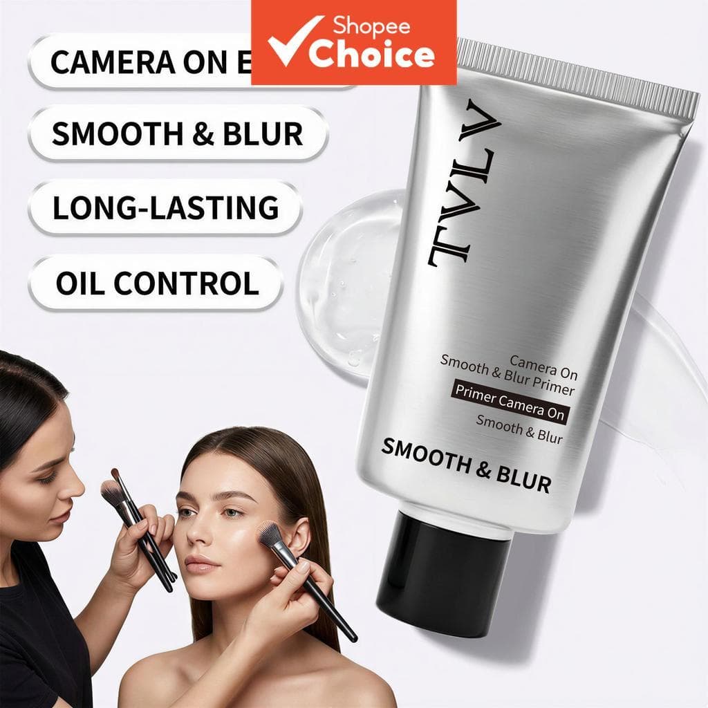 TVLV Primer Suave Desfoque 35ml Hidratante, Umectante, Aplicação Suave, Base de Maquiagem Duradoura
