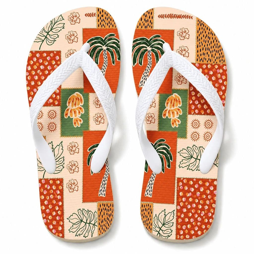 Chinelo Mosaico Tropical