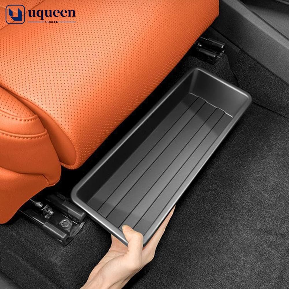 UQUEEN Universal Frente Do Carro Sob O Assento Caixa De Armazenamento Organizador Console Central Escondido Prático Gave