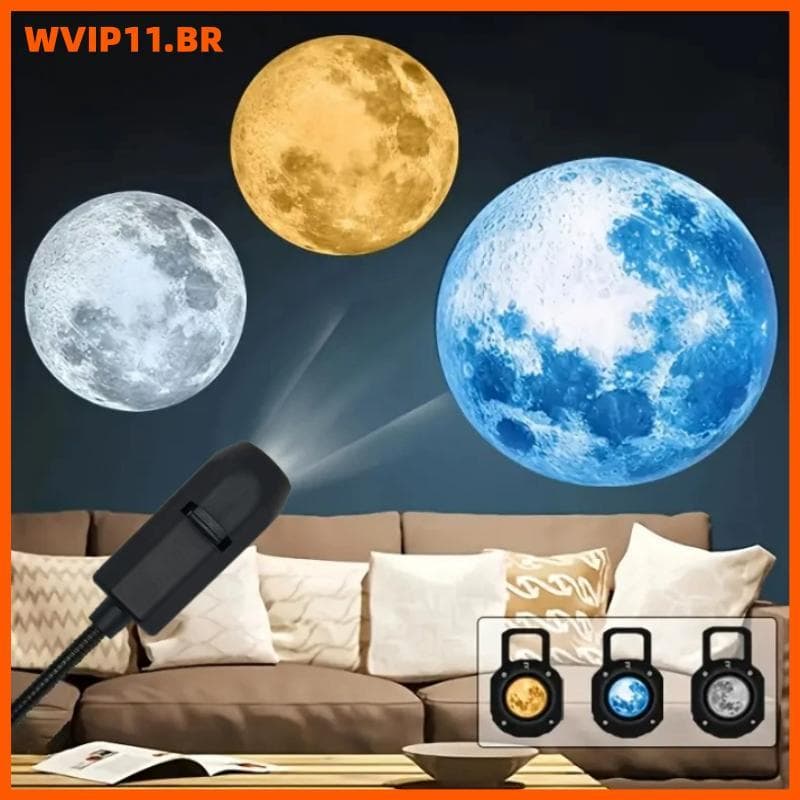 WVIP 3/6/10 Planeta USB Projeção Teto Atmosfera Galaxy Star Projetor Luz Noturna BR
