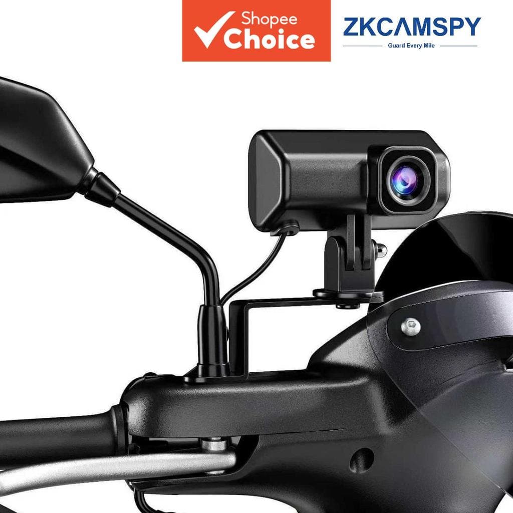 Câmera Esportiva para Moto Câmera Veicular Dvr 1080P Gravador de Vídeo WiFi à Prova D'Água para Bicicletas Elétricas e