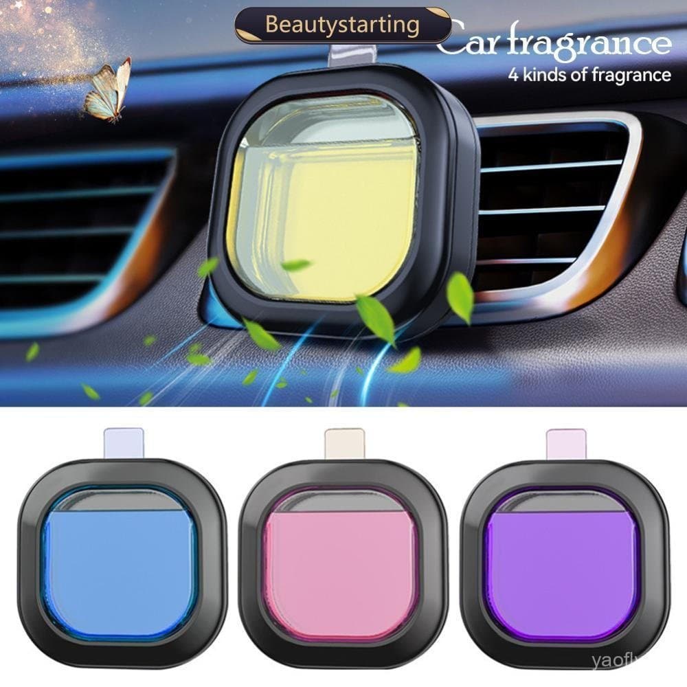 Aromatizador de Ar para Carro 4ml, Fragrância para Ar Condicionado, Perfume Decorativo Líquido