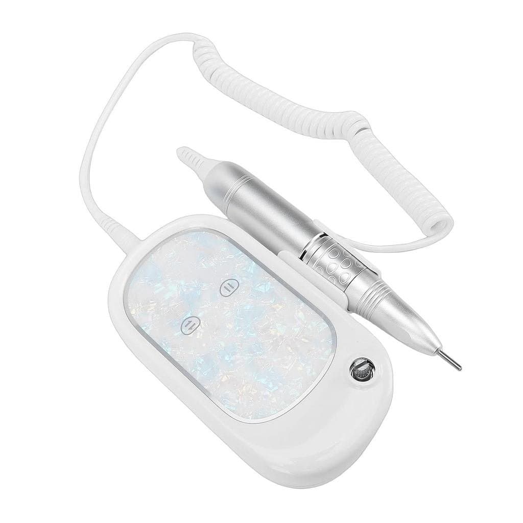 Máquina de Furar Unhas Portátil 35000RPM Ultra Silenciosa com Tela LCD, Ferramenta de Manicure Sem Fio para Uso Doméstic