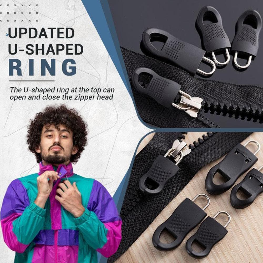 Kit De Reparo Acessório De Costura Destacável Para Bolsa De Viagem Mala Mochila Puxar Roupas Zíper Deslizante