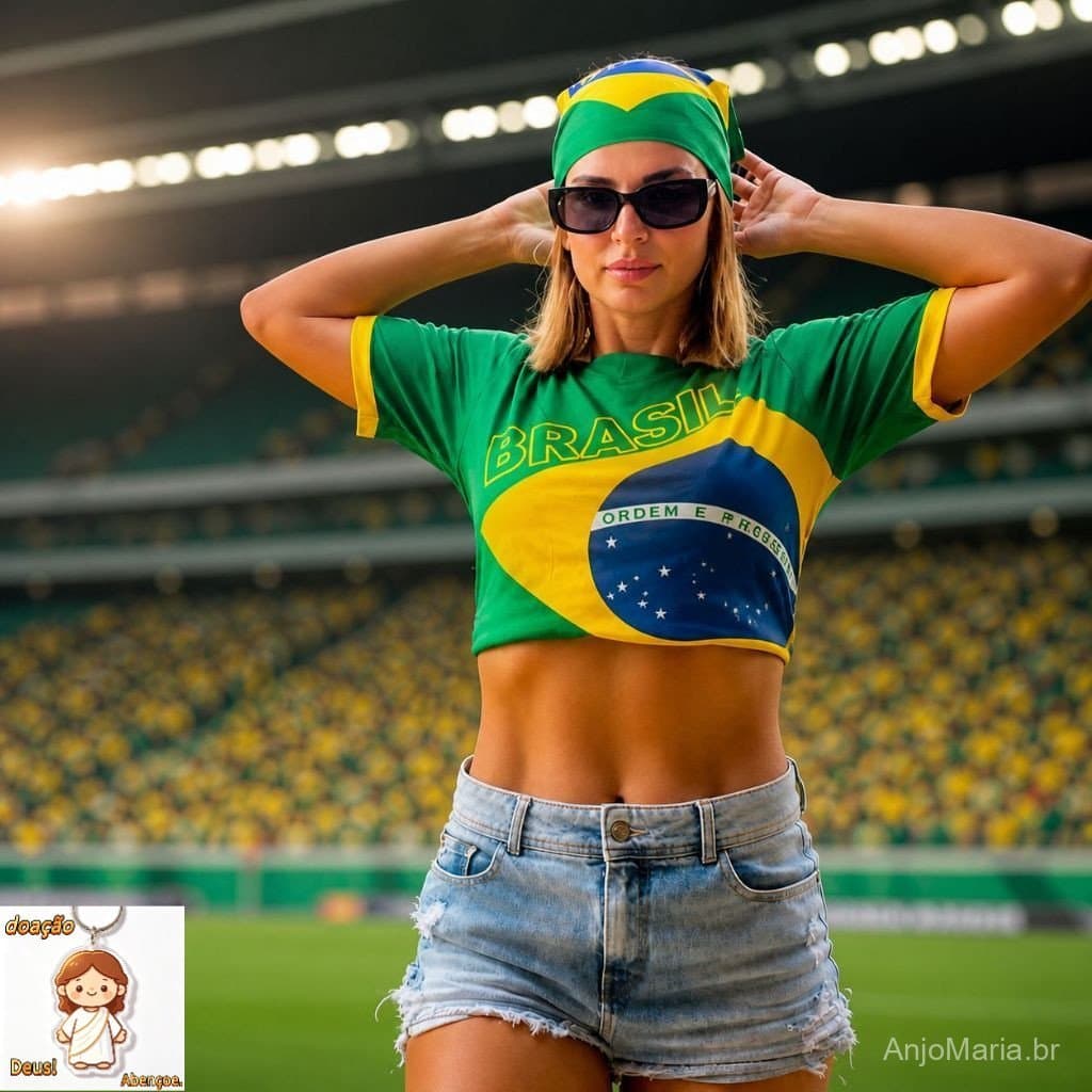 Bandana Lenço Brasil Cetim Torcida Copa Ajustável Unissex Adulto Infantil Confortável Vibrante