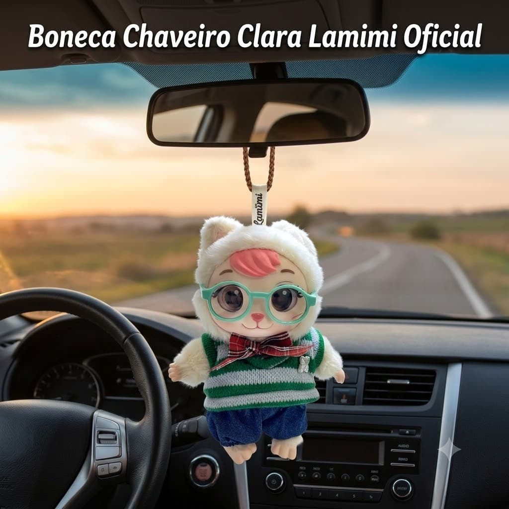 Boneca Chaveiro Clara Lamimi Oficial