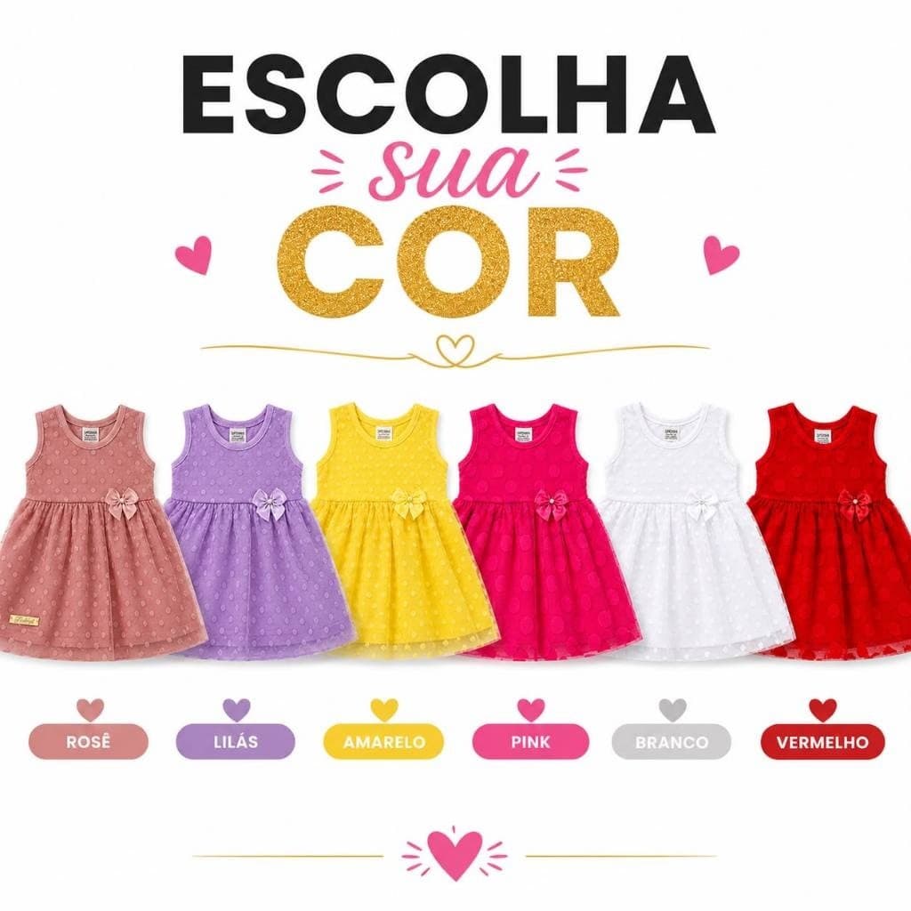 Vestido Bebê Menina Em Tule Luxo Elegante Com Laço