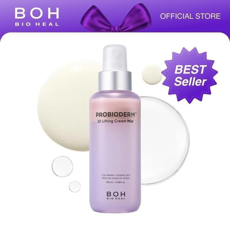 BIOHEALBOH Probioderm 3D Lifting Mist 3,38 fl oz (100ml) | Hidratantes Faciais, Sérum Hidratante e Iluminador, Névoa Fac