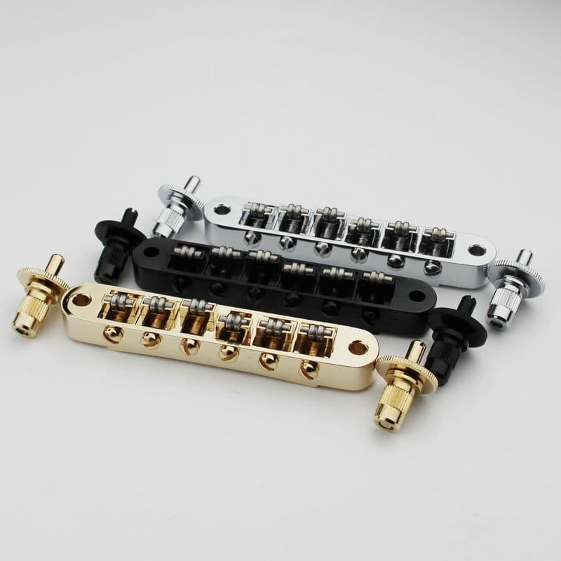 ST-Tune-O-Matic Roller Saddle Guitar Bridge post hole 4.2MM Para Guitarras LP SG Fabricadas Na Coreia