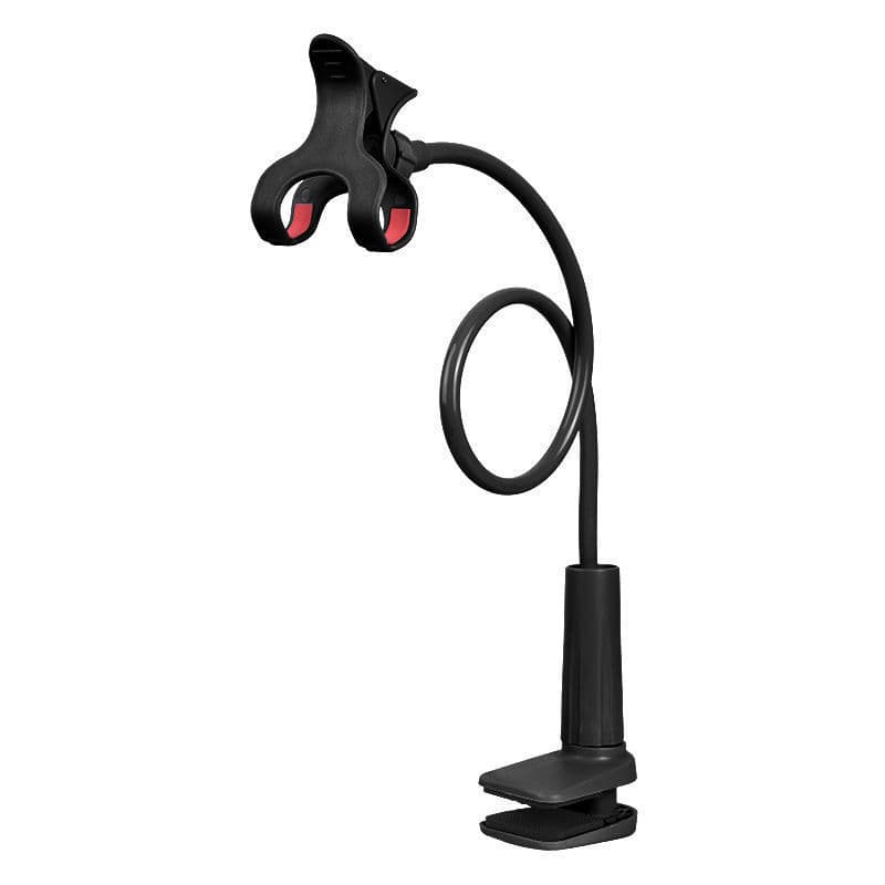 Suporte de cabeceira, suporte portátil, suporte para telefone de mesa, braçadeira flexível, mangueira universal flexível