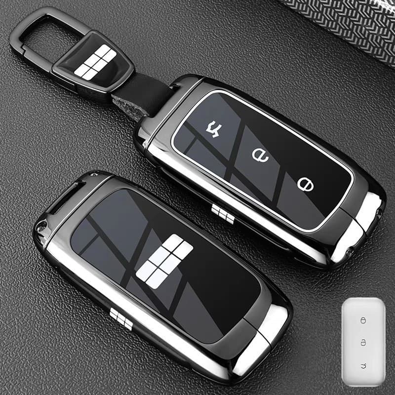 Nova Capa para Chave de Carro para Geely Galaxy M9 2026 EX5 Emi E5 L7 Acessórios México 2025 Capa para Controle Remoto H