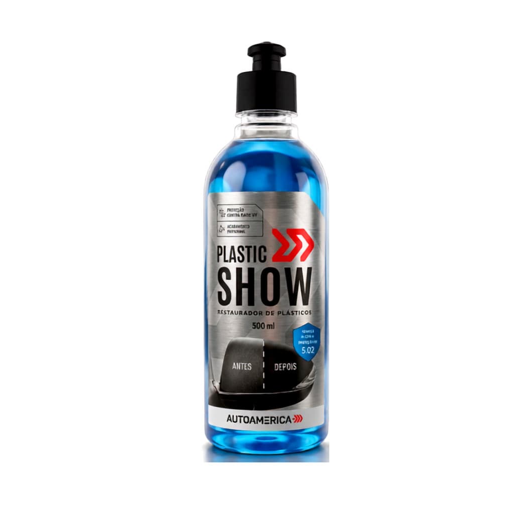 PLASTIC SHOW RESTAURADOR DE PLASTICOS AUTOAMERICA 500ML