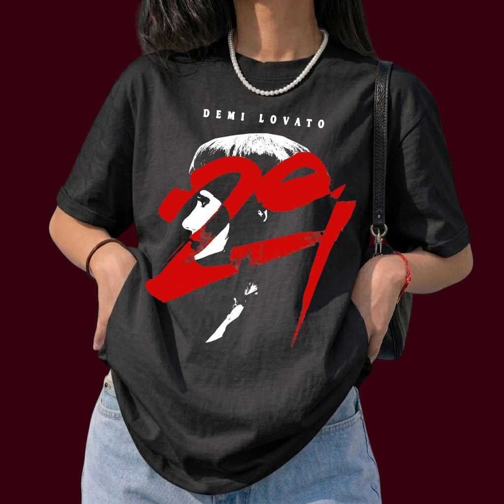 Camiseta  Show Demi Lovato Idolo Fandom Turne  100% Algodão