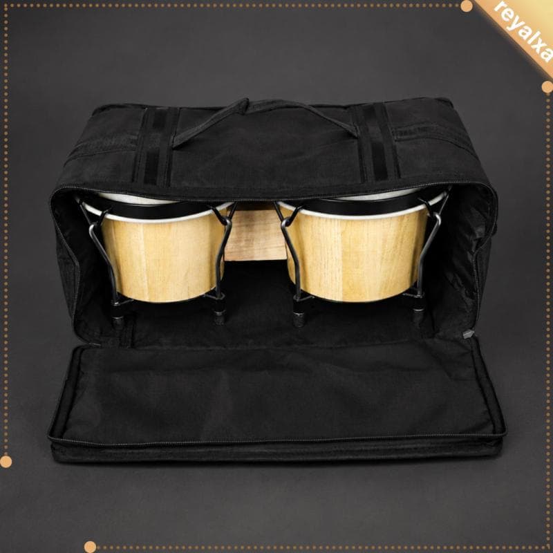 [Reyalxa] Estojo De Armazenamento De Percussão Tambor Portátil Espesso Bolsa De Ombro Para Ensaio De Instrumento