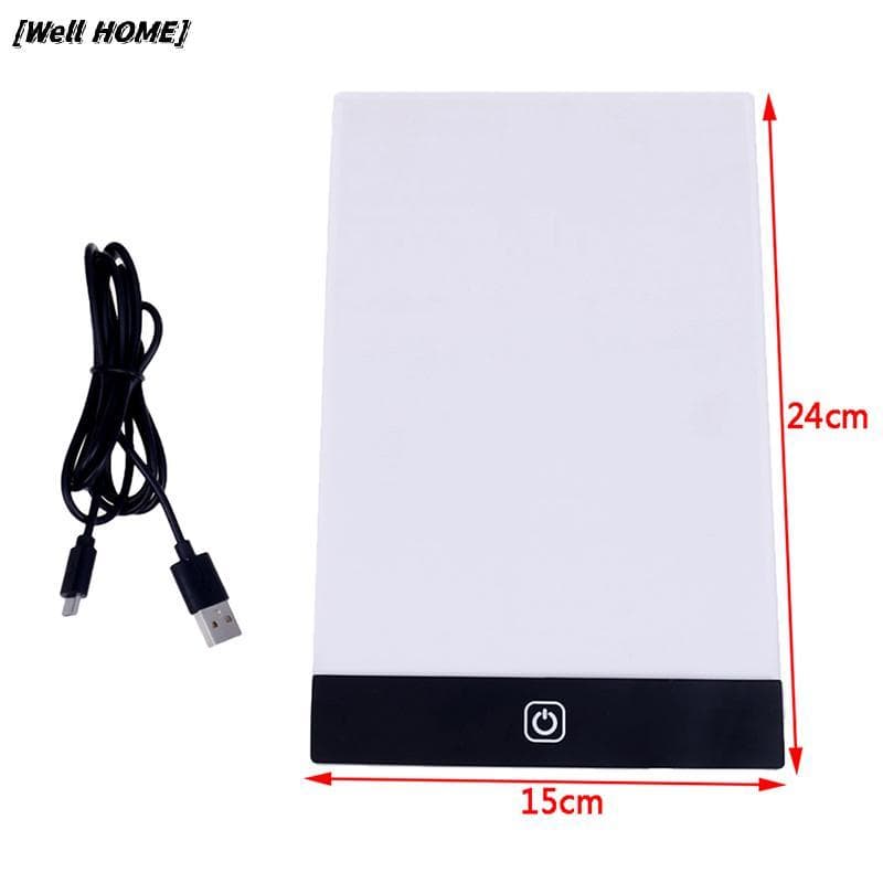 [Bem HOME] A5 led Desenho tablet Arte Fina Estêncil Prancheta Caixa De Luz Rastreamento Almofada De Mesa Novo