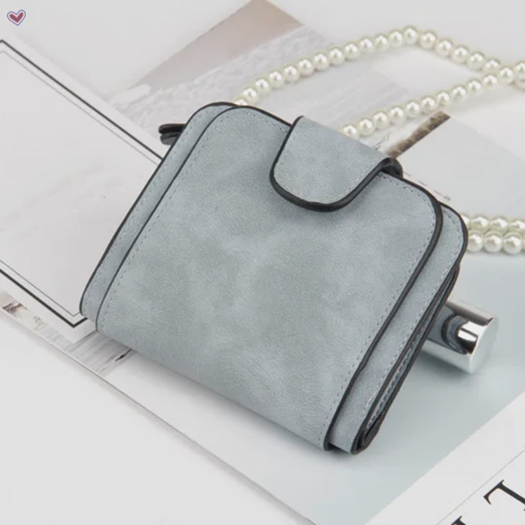 Mini Bolsa De Moedas De Couro PU-Carteira Minimalista De Toque Suave Para Compras E Encontros