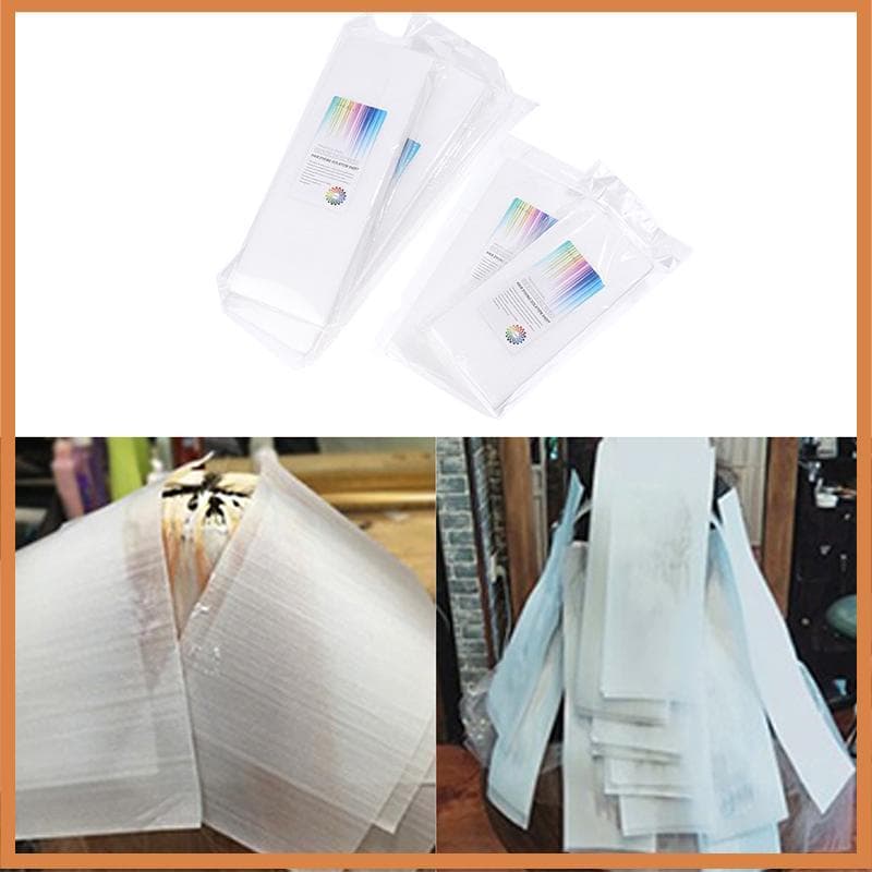 [BG] 50 Unidades De Papel De Destaque Folhas De Tingimento De Cabelo Reutilizáveis Folha De Isolamento De Coloração BR