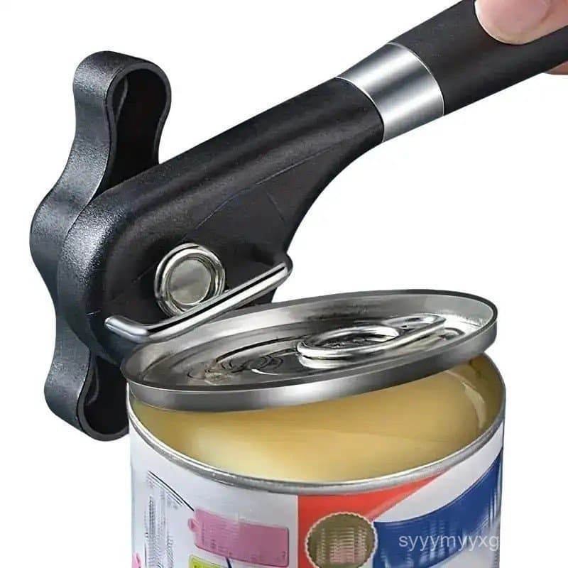 Abridor de Latas de Aço Inoxidável, Utensílio de Cozinha Multifuncional para Abrir Latas Sem Esforço, Utensílios de Cozi