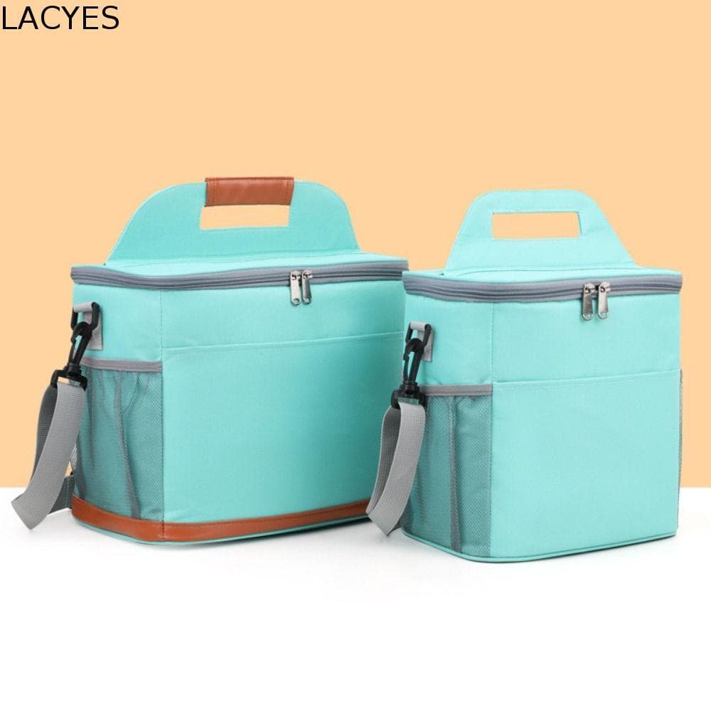 Sacos Térmicos Isolados LACYES , Saco De Geladeira De Gelo Espesso À Prova D'água , Com Alça , Caixa Térmica Durável Par