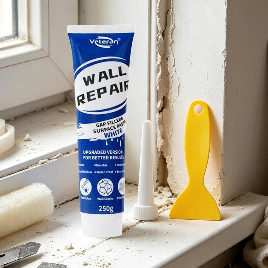 Pasta De Reparo De Parede Branca Spackle Putty Kit Para Preenchimento De Buraco Arranhões Buracos De Unhas Rachaduras Sa