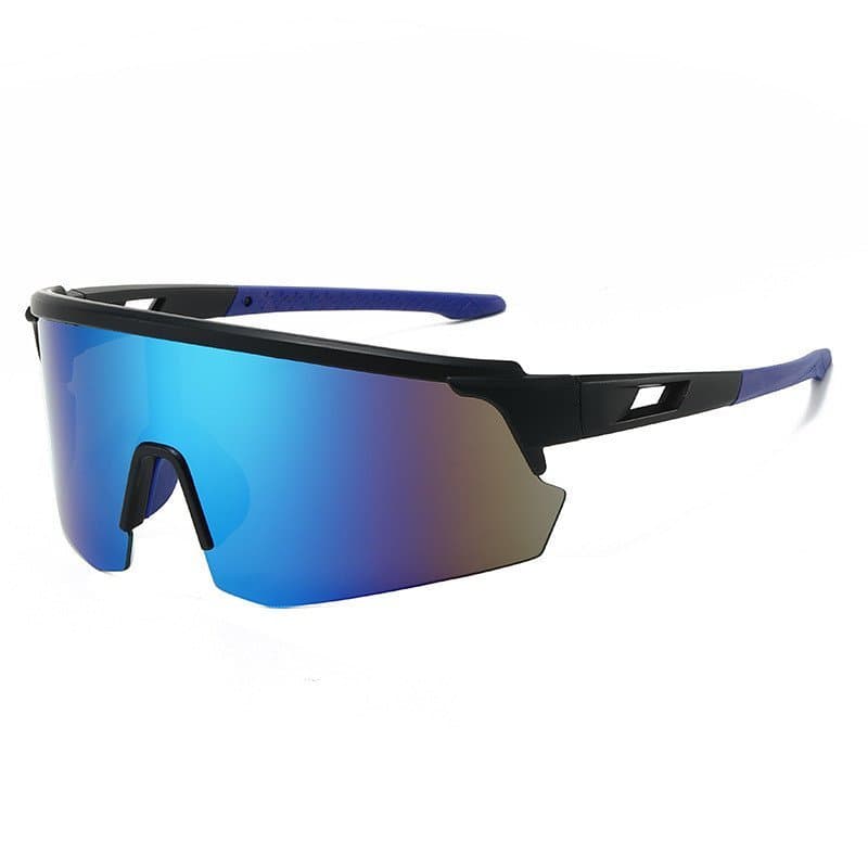 Novo modelo de óculos de sol esportivos de armação grande, coloridos, para pesca e ciclismo, óculos da moda/9338