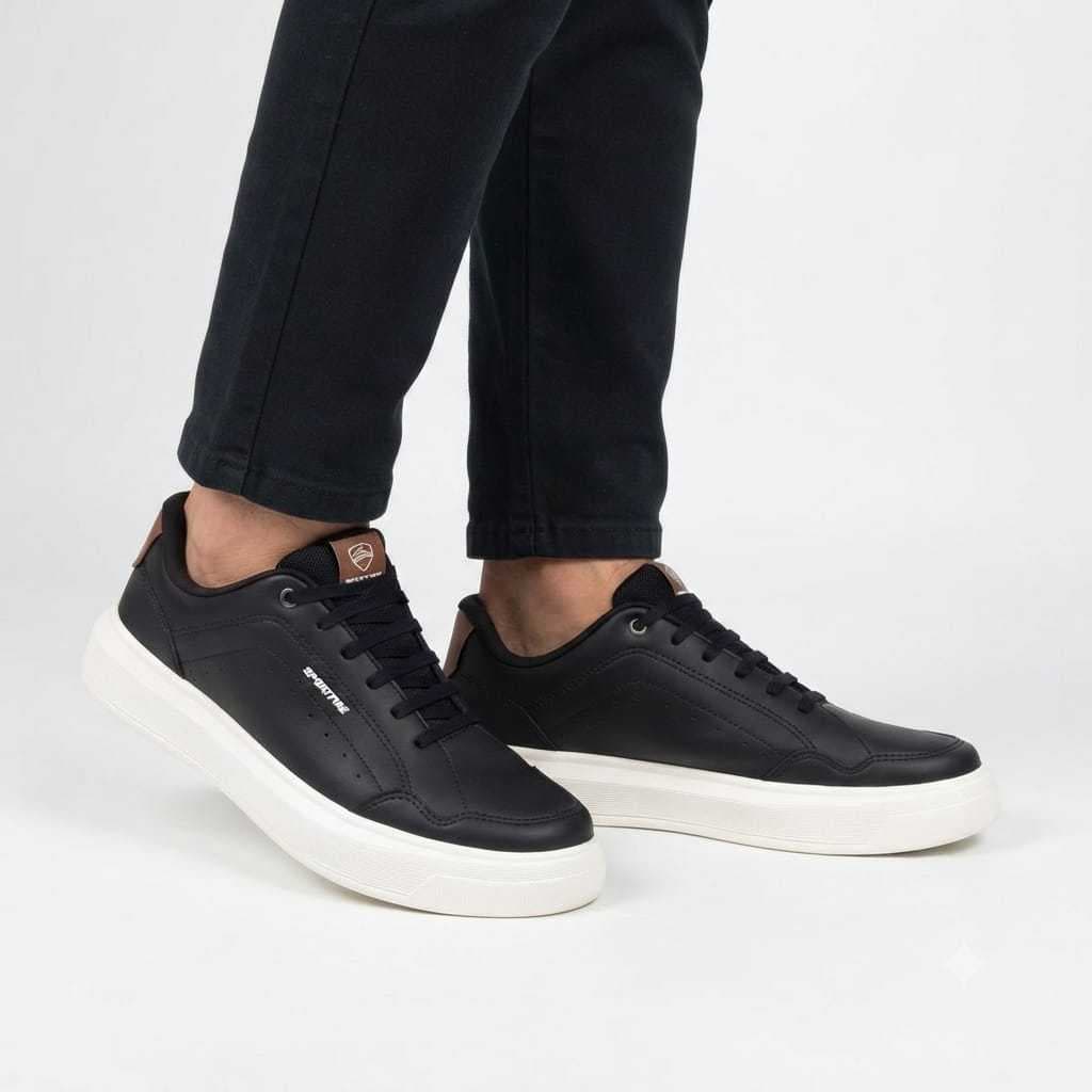 Sapatênis Masculino Ns Sport Fire Sapatênis Masculino Sola Alta para trabalhar Confortável Casual 138