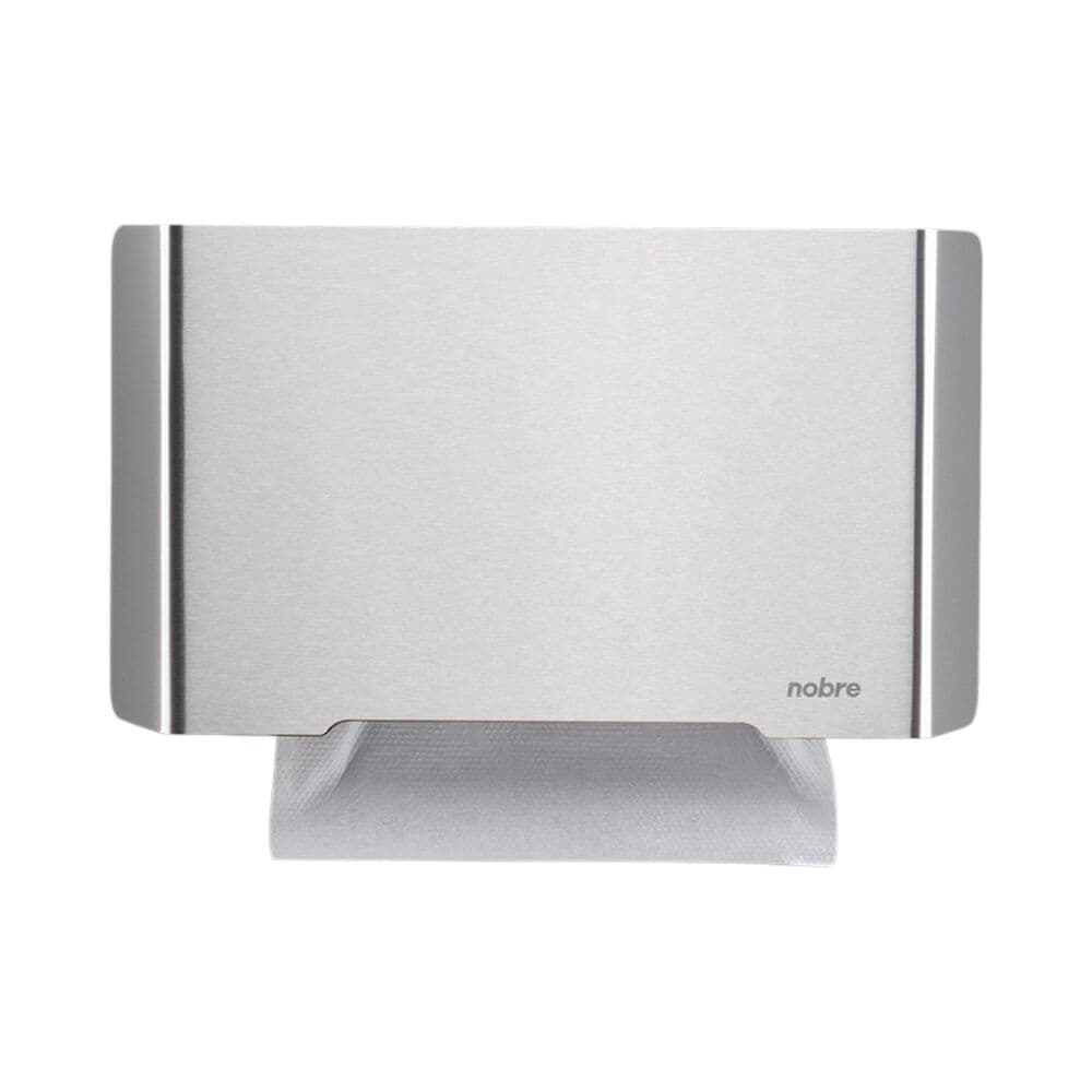 Dispenser para Papel Toalha c Frente em Inox Escovado Select