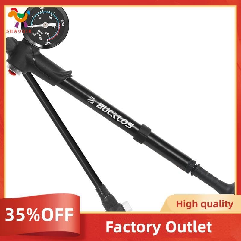 Bomba Portátil De Mountain Bike , De Garfo De Ar De Bicicleta De Alta Pressão Para 300psi