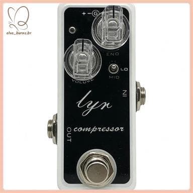 [elva_burns.br] Mini Pedal De Efeito De Guitarra De Compressão Multifuncional Modo SP Ganho Ajustável 15dB