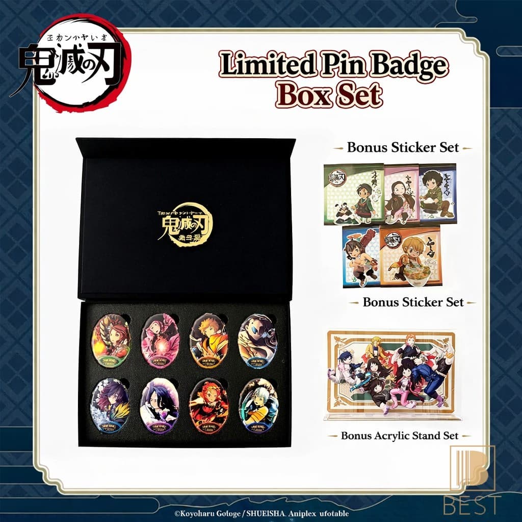 Caixa De Presente Com Emblema Do Demon Slayer-Shinobu Kocho