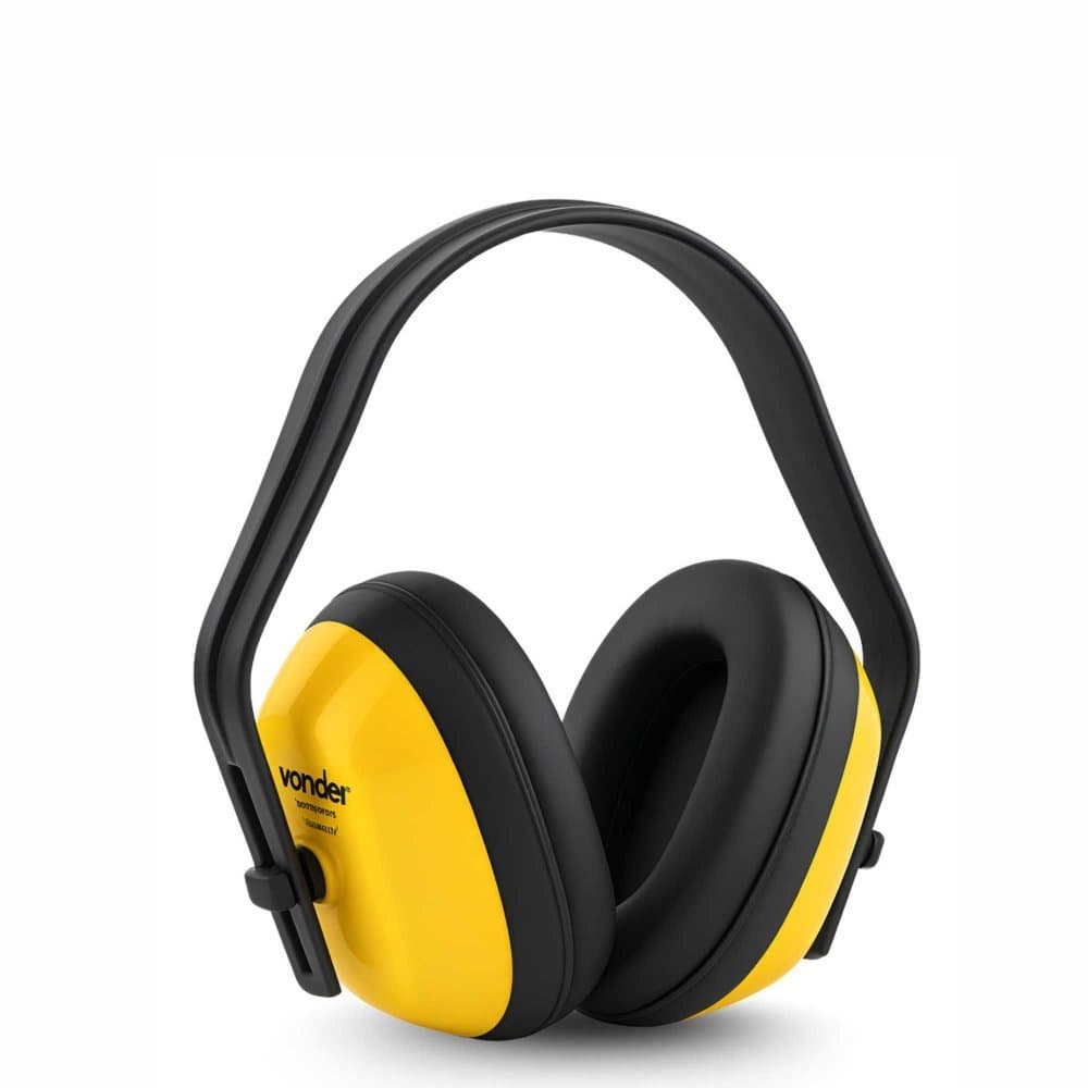 Abafador Protetor Auricular De Ruído Ouvido Concha Auditivo Amarelo