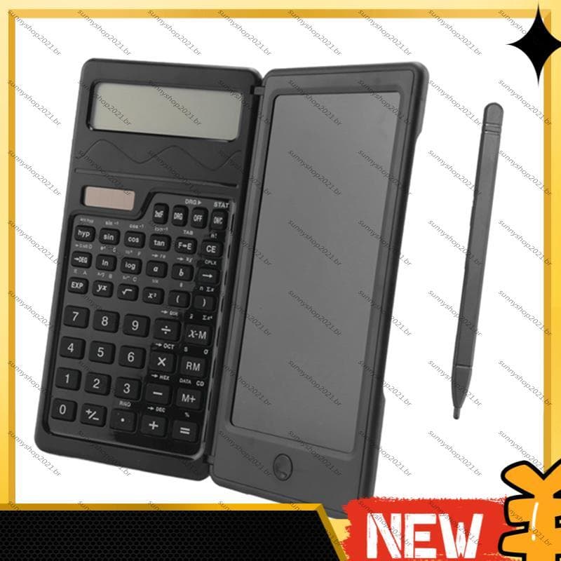 [Best S] Calculações Científicas , Calculadora De Mesa Com Display LCD De 12 Dígitos Bloco De Notas , Energia Solar E Ba