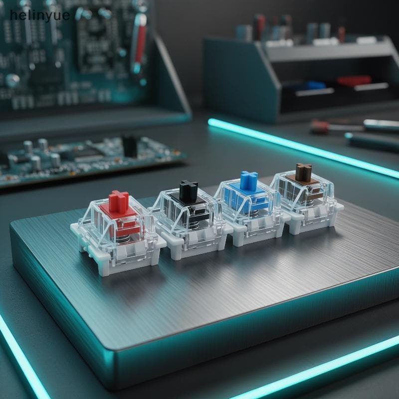 Interruptores De Teclado Mecânico Com Cliy Feedba E Extrator De Interruptor Para , Digitação De Jogos