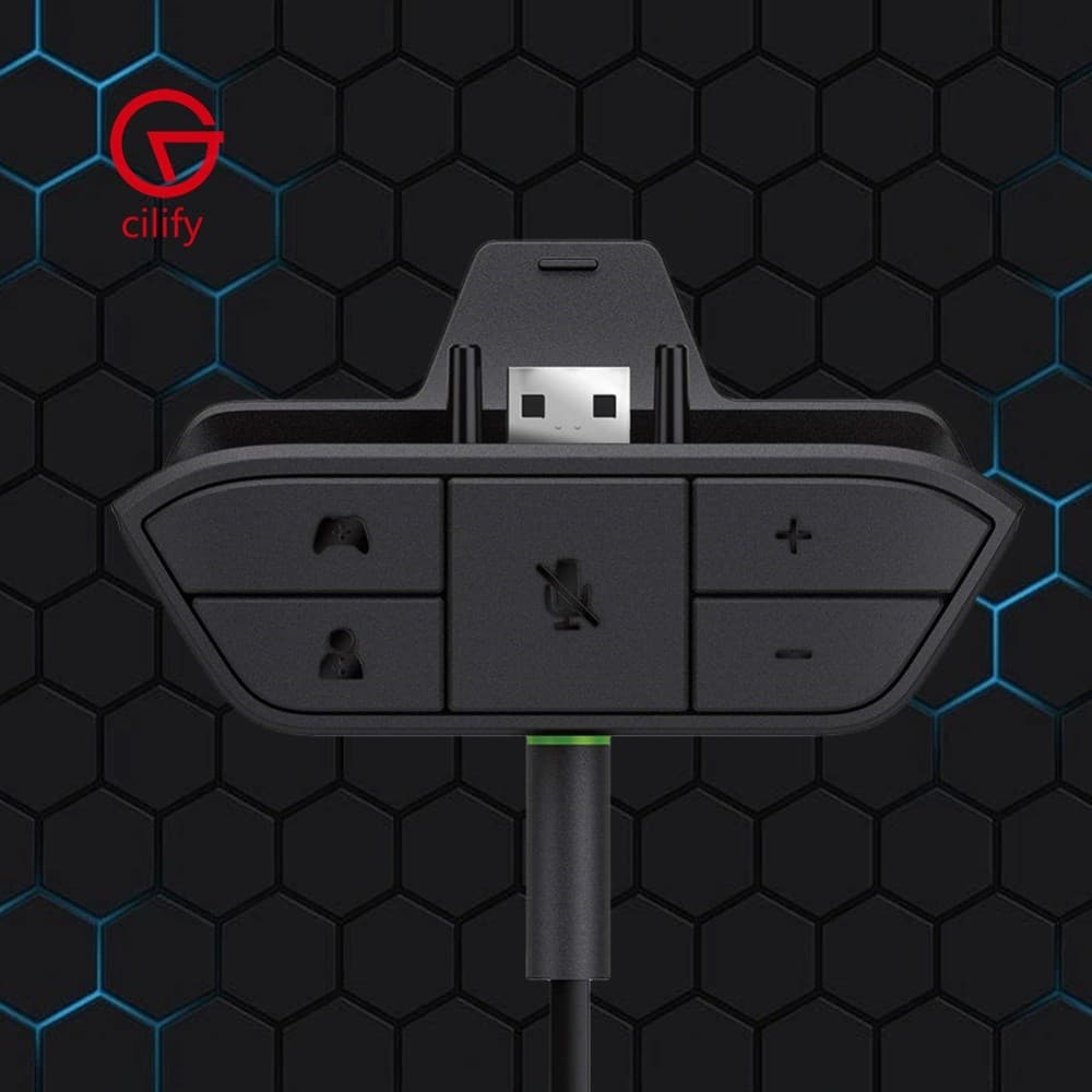 Conversor De Adaptador De Fone De Ouvido , Ajuste De Equilíbrio De Áudio , De 3.5 Mm Para Controle De Xbox One