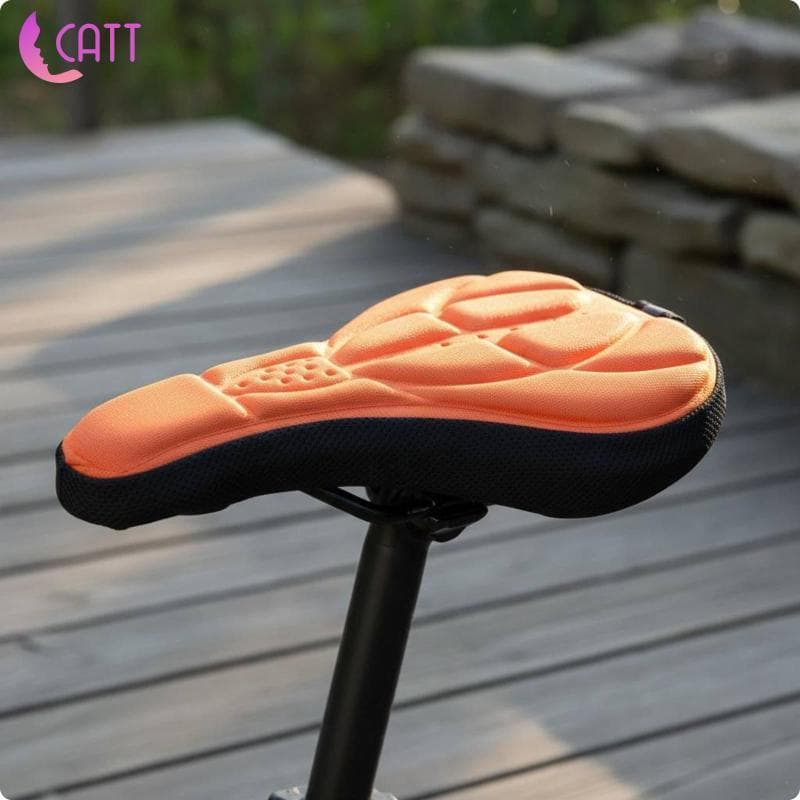 [Dadada2] Capa De Assento De Bicicleta 3D Almofada De Esponja Macia Acessório De Conforto De Selim De MTB Para Estrada E