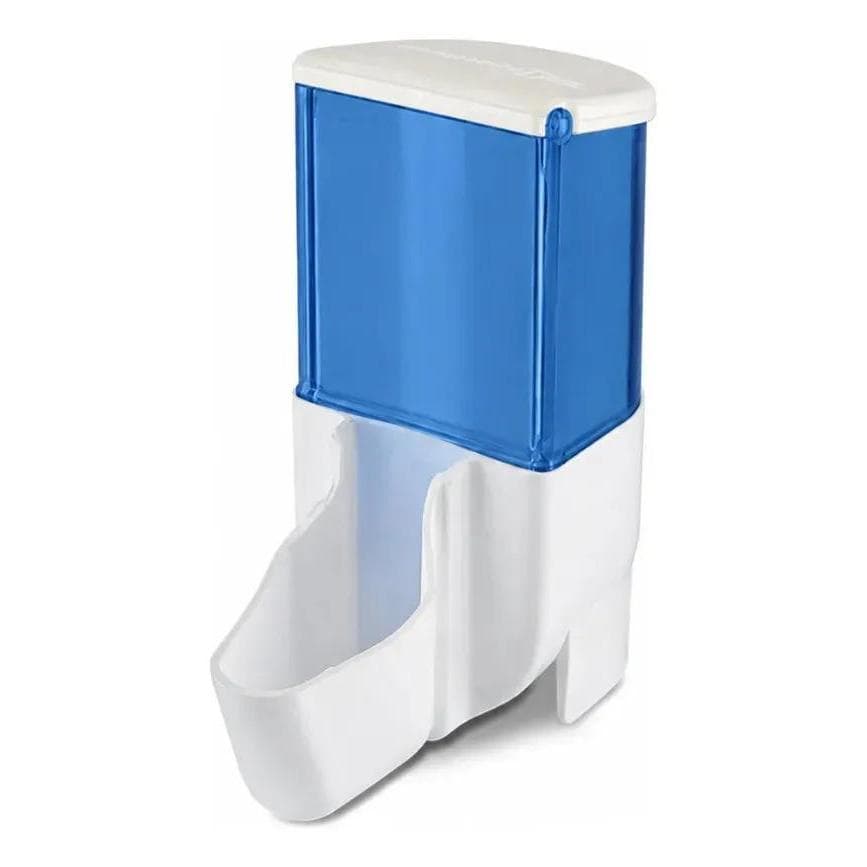 12un- Comedouro Aves Sertãozinho Malha Fina Italiano (50ml) Azul