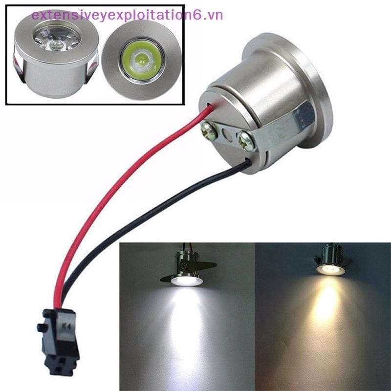 exten Mini Holofote Embutido De 1/3 W Montado No Teto LED Downlight Luz De .