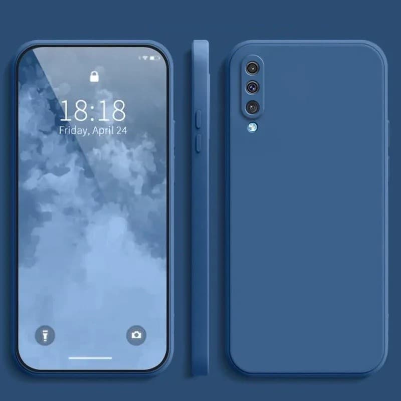 Cor Sólida Ultra Fino Fosco Caso De Telefone Para Samsung Galaxy A50 A50S A70 A70S A750 A7 A20 A30 A10 Capa De Silicone