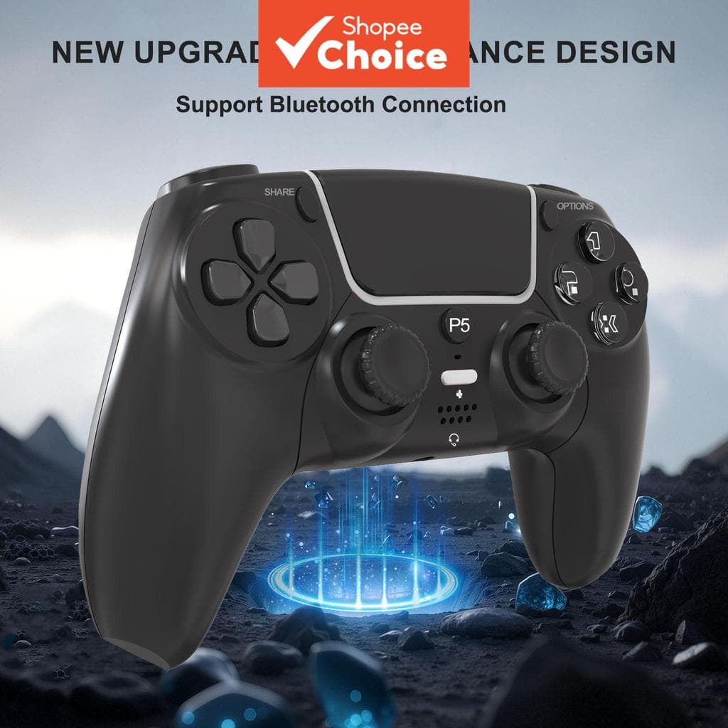 Suporte sem fio para controle de jogos GAMINJA, acessórios para jogos, gamepad compatível com PC/Android/controle para