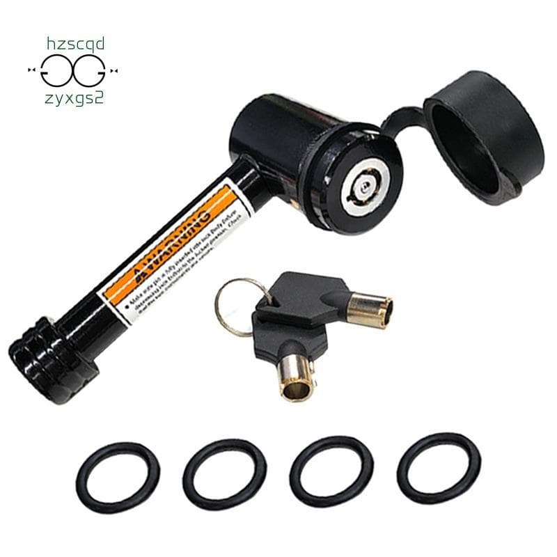 Trava De Engate De Reboque De 70 Mm Com Pino Dobrado De 5/8 Polegadas-Acessório De Segurança Para Veículos Off-Road , RV