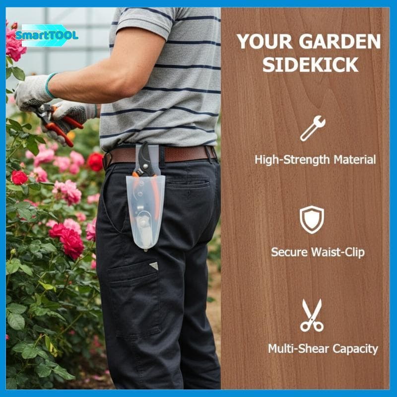 LKBG > Saco De Tesoura De Poda Clipe De Cinto 1 Pa Bainha De Plástico Profissional Suporte De Ferramenta De Jardim Para