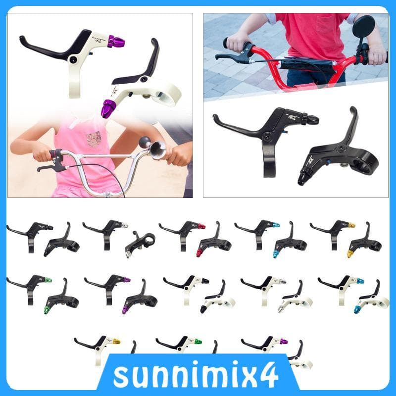 [Sunnimix4] Conjunto De Alavanca De Freio De Bicicleta Infantil Alavancas Infantis Substituição Da Alça Do Mão Ciclismo