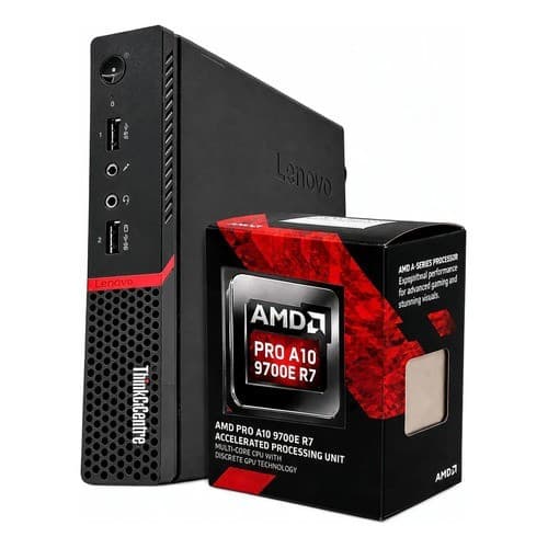 Mini Pc Lenovo Thinkcentre Amd Pro Ssd 240gb 8gb Ram  Wifi 127/220v