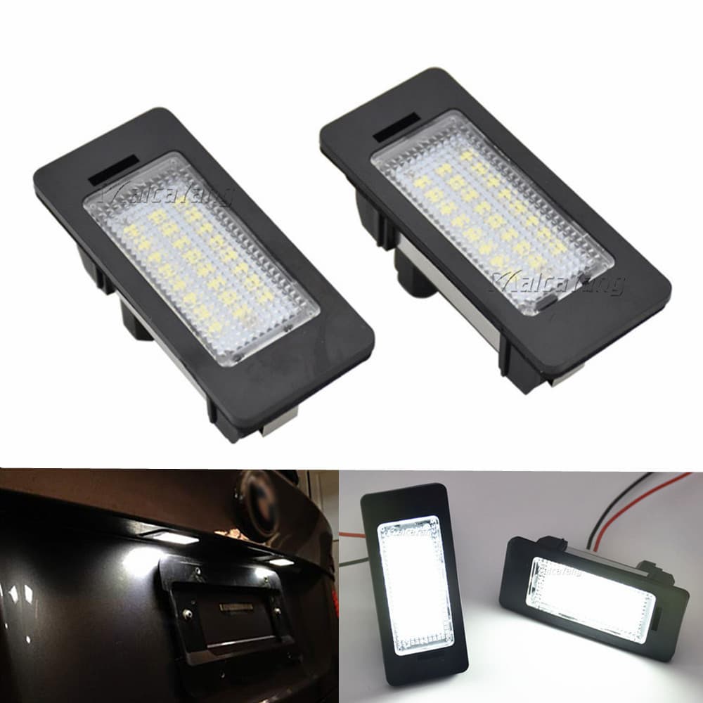 Lâmpada LED Para Placa De Licença , BMW E70 , E82 , E84 , F22 , F23 , F45 , E46 , E90 , E91 , E92 , E93 , F30 , F31 , F3